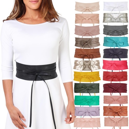 Womens ladies wide waist belt - ladies,
