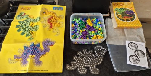 Maxi beads dinosaur set