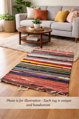 Handmade rag rug 100 - rag, |