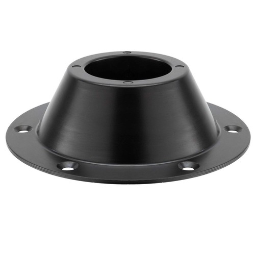 Glossy black anodised table - anodised,
