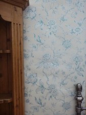 Teal * Toile de Jouy *