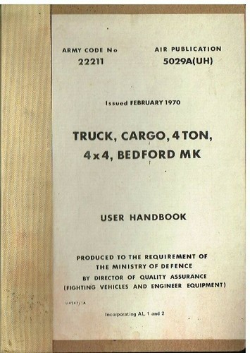Bedford series british army - bedford,