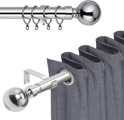 Extendable curtain poles - poles, for