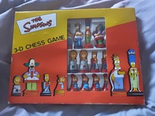 THE SIMPSONS 3-D CHESS Game