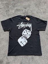 Stüssy Black cotton T-shirt