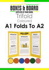 A1-A2 Trifold Foam Board