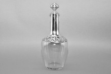 Antique Art Nouveau spirit decanter by O.Gallia Christofle