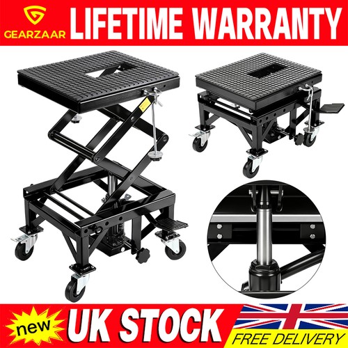 Black bike lift scissor 350lb - lift,