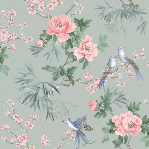 Amelie chinoiserie bird - chinoiserie,