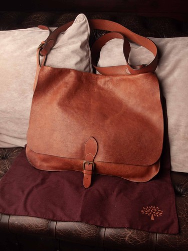 Authentic mulberry oak leather - oak,