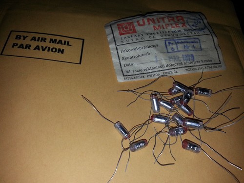 16pcs nos unitra miflex 560pf - unitra,