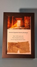Genuine Egyptian Mummy Bandage 3,000 Years Old
