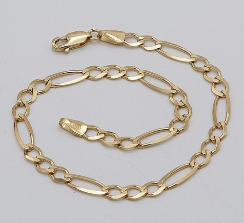 9ct solid yellow gold - solid,