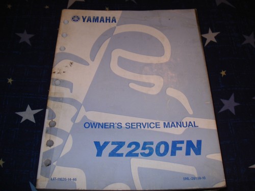 Yamaha 2001 yz250fn - yamaha,