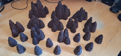 Heroscape mountains custom - heroscape,