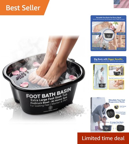 Black pedicure bowl - pedicure,