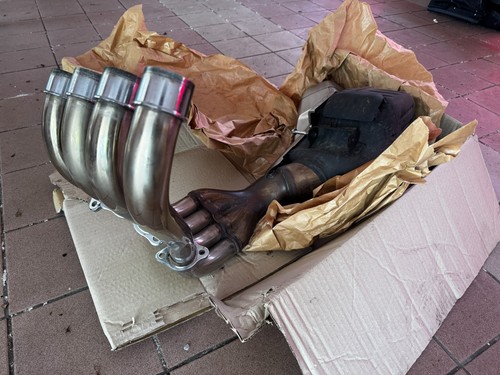 Honda cb650r exhaust - cb650r, exhaust.