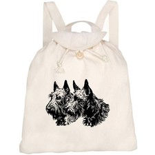 'Scottish Terrier Couple'