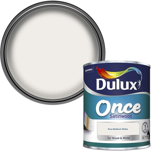Dulux once satinwood pure - dulux,