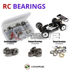 RCScrewZ Metal Shielded Bearings hot019b for Hot Bodies D8 / Hara HBS68175 | KIT