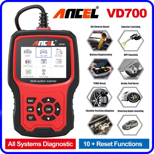Ancel vd700 obd2 all - ancel, system