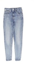 Topshop Womens Blue Cotton