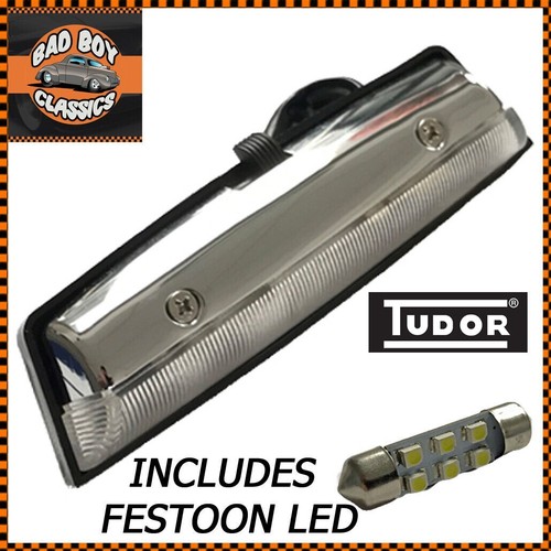 Chrome interior lamp light - lamp, on
