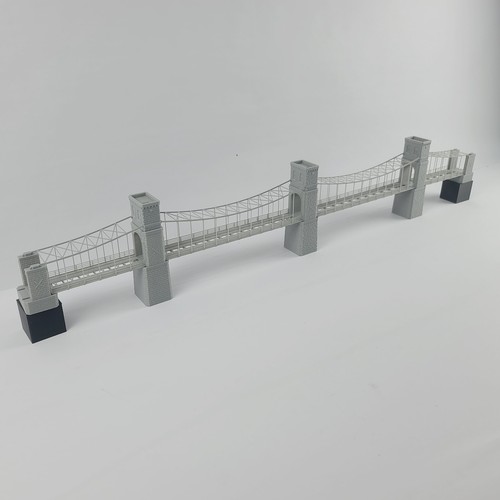 Model railway scenery single - model,