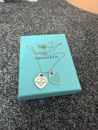 Tiffany necklace silver - tiffany,