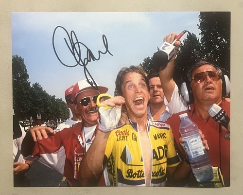 Greg lemond hand signed - greg,