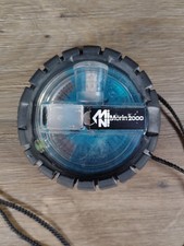 Vtg MORIN VION MINI 2000 Hand Bearing Compass w CASE Paris France Hiking Boating