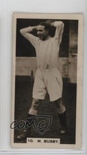 1934 JA Pattreiouex Footballers in Action Tobacco Matt Busby #10