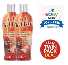 Sale 2x Pro Tan Hot Tottie Tingle ? Sunbed tanning Lotion Cream Nº1 Best Seller