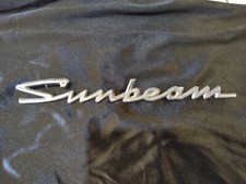 Sunbeam Stiletto Front Scroll Type Sunbeam Badge. Super Rare Original Badge