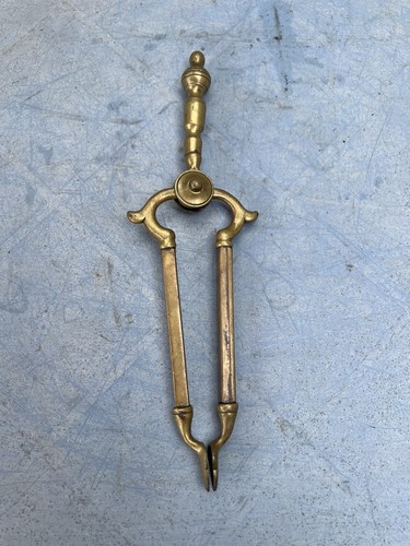Vintage brass fire - vintage, fireplace