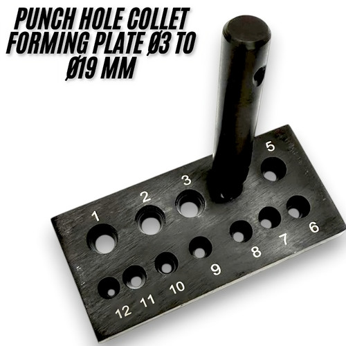 Punch hole collet forming - punch,
