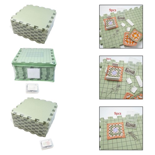 Knitting blocking mats set - knitting,