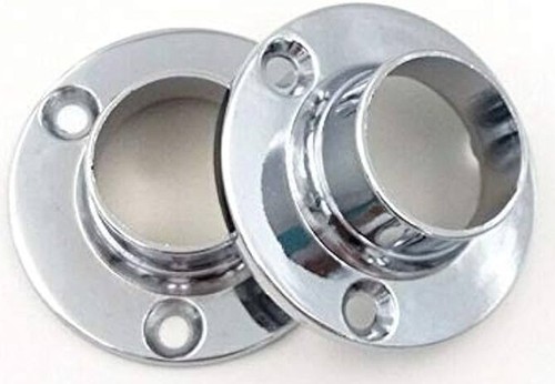 Round chrome wardrobe - round,