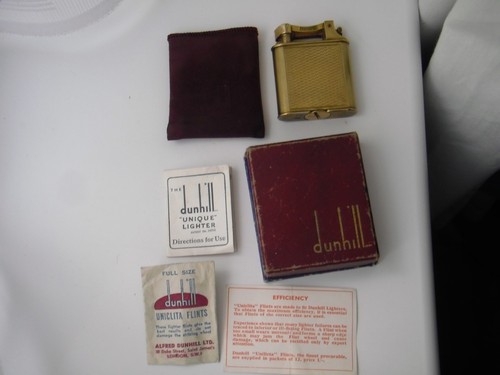 Dunhill petrol lighter - ,, boxed