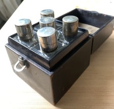 Antique FRENCH Leather Case 5