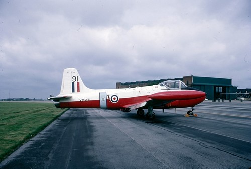 Raf jet provost xp671 - jet, provost,