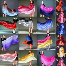 Color Gradient Women Silk