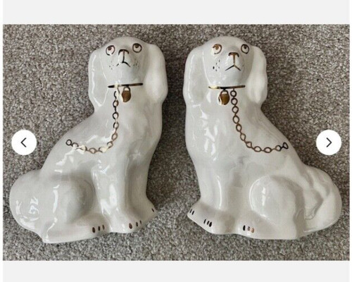 Pottery staffordshire pair - k,
