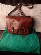 Mulberry Vintage Congo Leather Trout Bag & dust bag. Authentic & Rare!