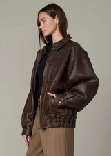 Women’s Brown Leather Jacket