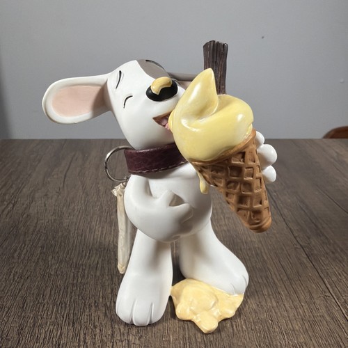Lost dog ornament - ornament, cream