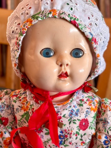 Vintage rosebud doll baby hard - rosebud,