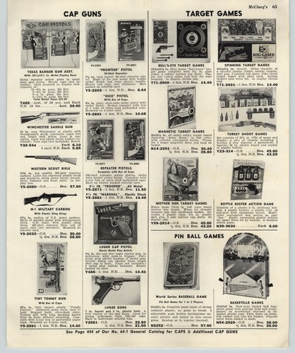 1964 paper hubley toy - 1964,