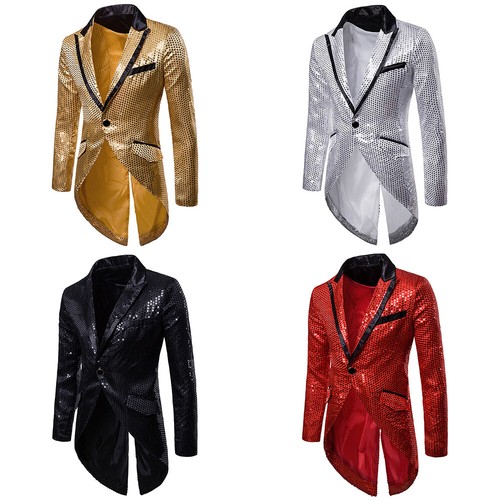 Mens sequin tailcoat - mens,