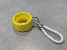 Yellow Golf Ball Marking Alignment Tool & Keyring like linefix360 line fix 360